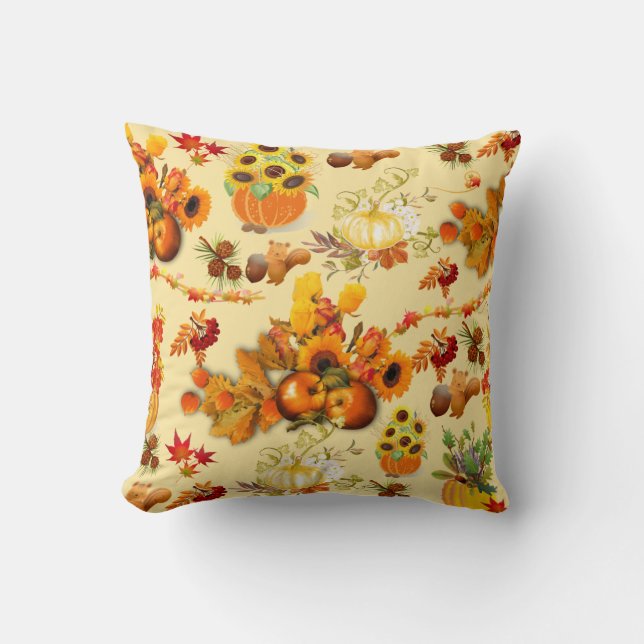 Cojín Decorativo Otoño (Anverso)