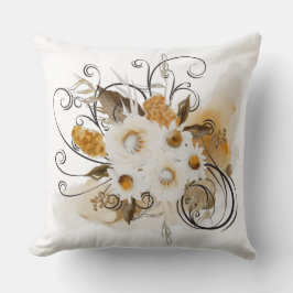 Cojín Decorativo Otoño Bouquet con Swirl