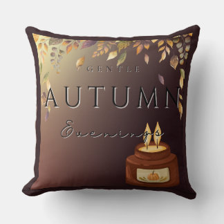 Cojín Decorativo Otoño Buenas Noches Pillow-Cosy Cae En Casa