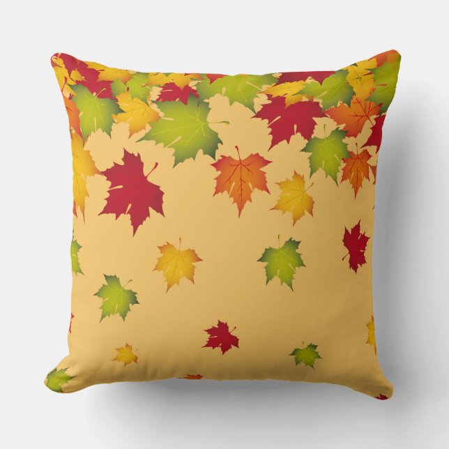 Cojín Decorativo Otoño Caída Sale Pillow (Anverso)