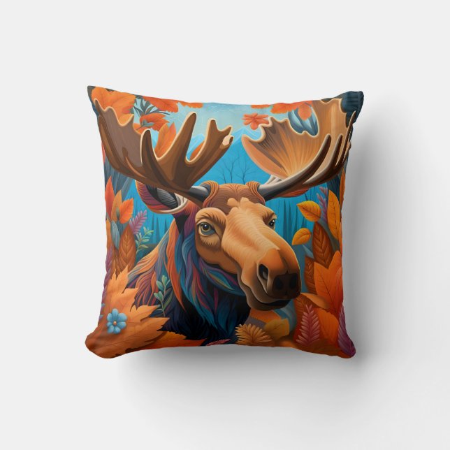 Cojín Decorativo Otoño en lo salvaje - n05 (Anverso)