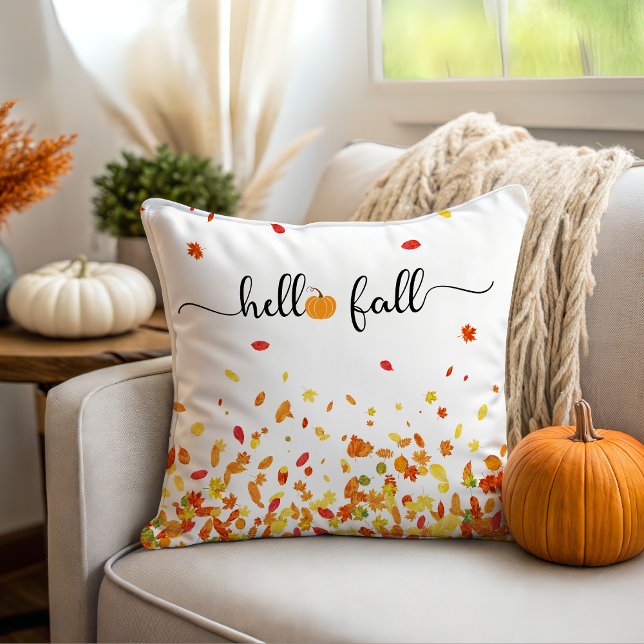 Cojín Decorativo Otoño Hello Fall (Subido por el creador)