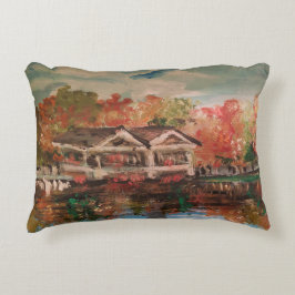 Cojín Decorativo Otoño junto al lago