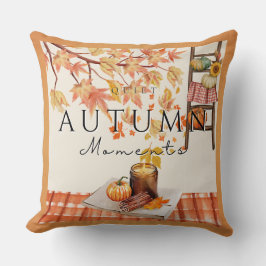 Cojín Decorativo Otoño Los Momentos Tranquilos De La Caída Acogedor