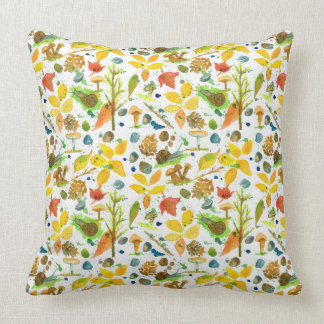 Cojín Decorativo Otoño Sale Acorns Pinecones Forest