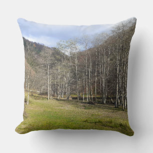 Cojín Decorativo Otoño Temprano junto al Río - Rumania Salvaje