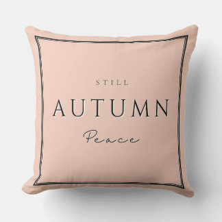 Cojín Decorativo Otoño Todavía Paz III Cae Acogedor Pillow