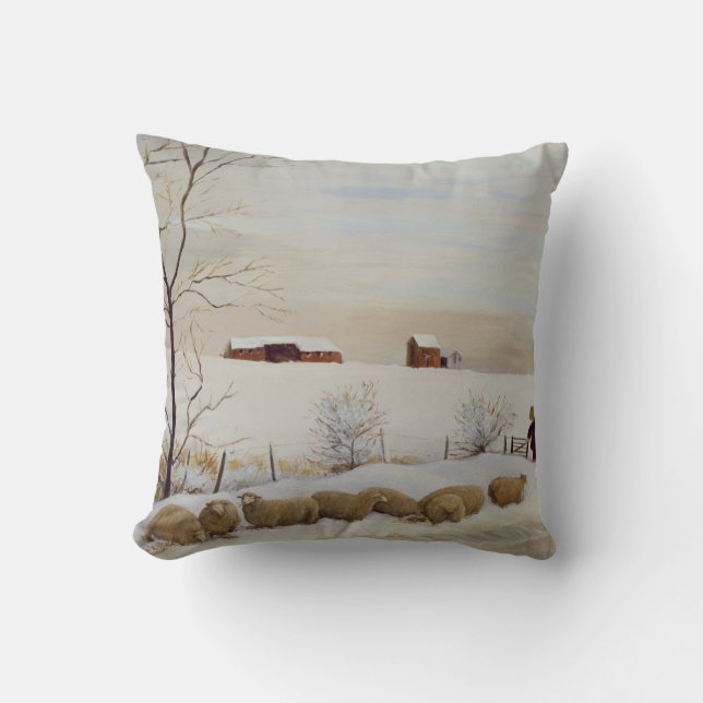 Cojín Decorativo Otro invierno duro (Anverso)