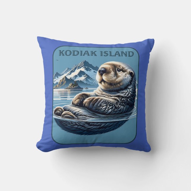 Cojín Decorativo Otter Alaska (Anverso)