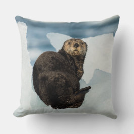 Cojín Decorativo Otter marino de reposo