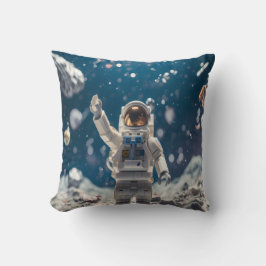 Cojín Decorativo Out of This World Astronaut in Space Throw Pillow