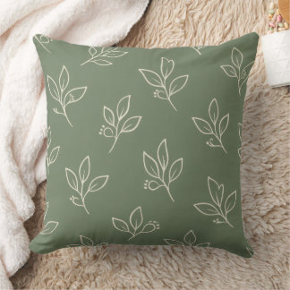 Cojín Decorativo Outdoor Garden Cushion | Sage Green Patio Pillow