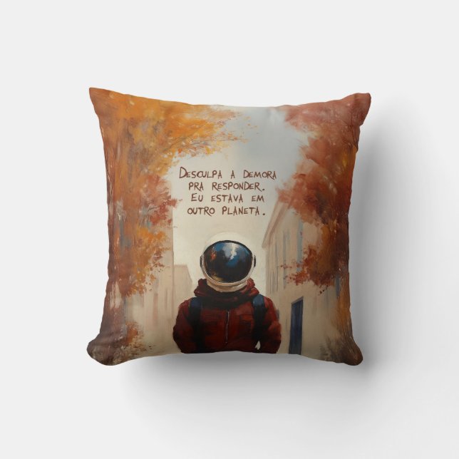 Cojín Decorativo Outro Planeta (Anverso)