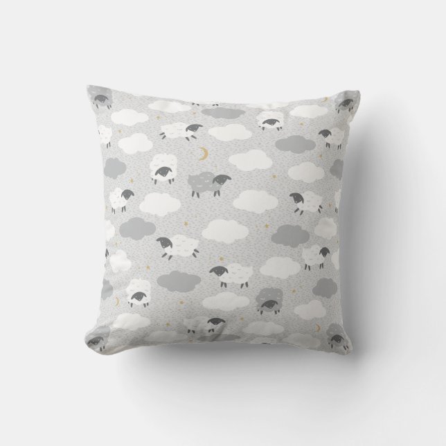 Cojín Decorativo Oveja Fluffy (Anverso)