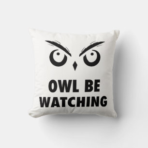 Cojín Decorativo Owl Be Watching