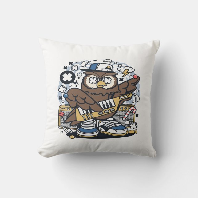 Cojín Decorativo Owl Pop Star (Anverso)