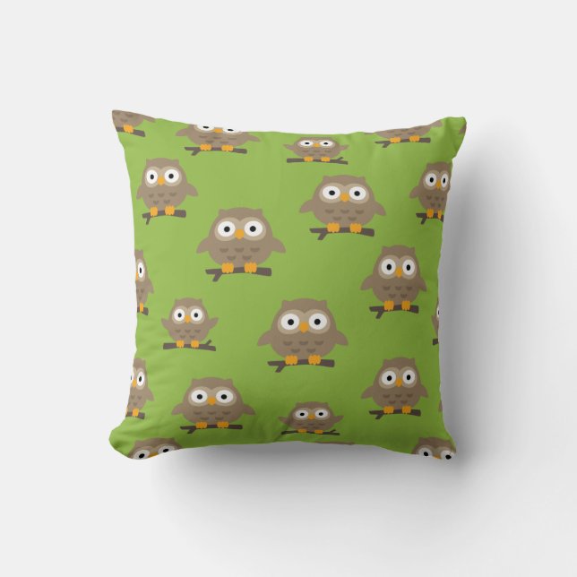 Cojín decorativo Owls (Anverso)