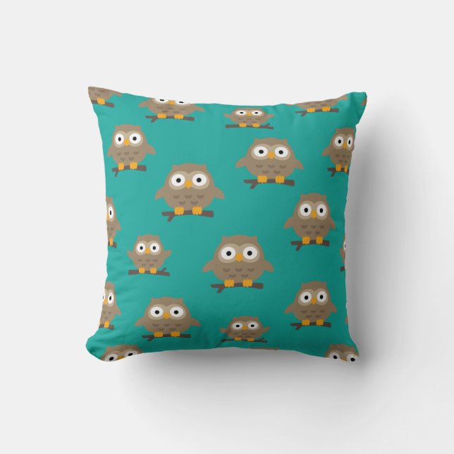 Cojín decorativo Owls (Anverso)
