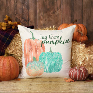 Cojín Decorativo Oye, ahí cae el Purpurina de calabaza Pastel Bonit