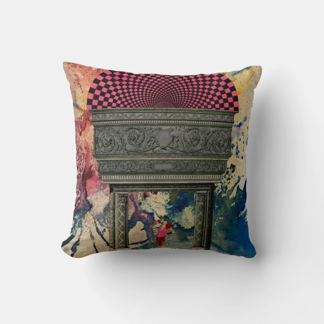 Cojín Decorativo Pabellón de Michael Moffa (Anverso)