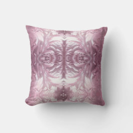 Cojín Decorativo Pabellón rosa de patrón de hielo