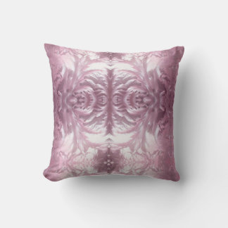 Cojín Decorativo Pabellón rosa de patrón de hielo