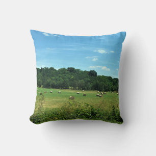 Cojín Decorativo Pacas de heno, Wytheville, Virginia