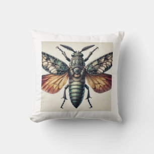 Cojín Decorativo Pachylocerus Insect 060824IREF234 - Watercolor