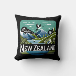 Cojín Decorativo Pacífico Sur de Nueva Zelanda