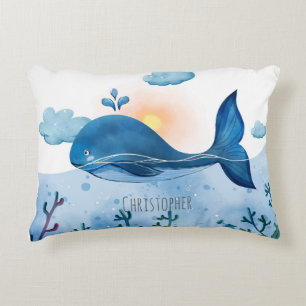Cojín Decorativo Padded Pillow with Whale