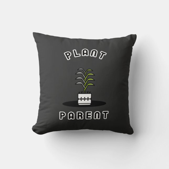 Cojín Decorativo Padre de Plantas  (Anverso)