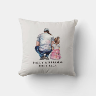 Cojín Decorativo Padre e hija personalizados (7)