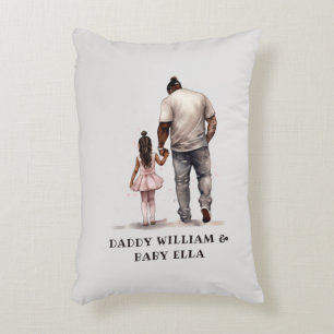 Cojín Decorativo Padre negro y bonos de la hija (6)