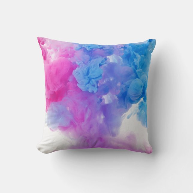 Cojín Decorativo Paint Plumes (Anverso)