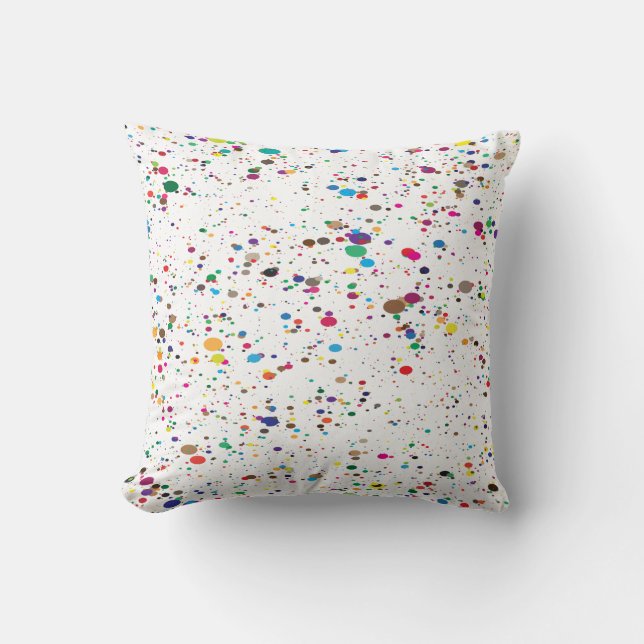 Cojín Decorativo Paint Splatlow Pillow (Anverso)