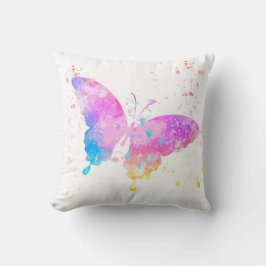 Cojín Decorativo Paint Splatt Butterfly