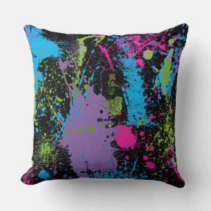 Cojín Decorativo Paint Splatter