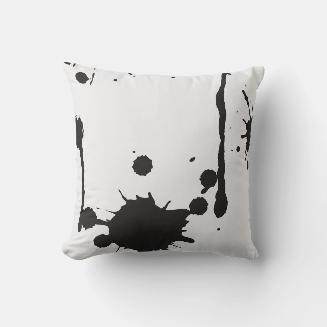 Cojín Decorativo Paint Splatter (Anverso)