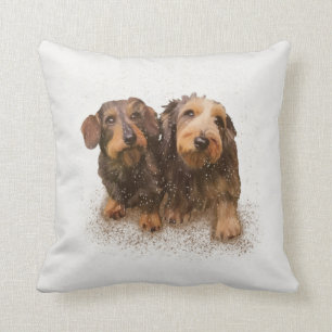 Cojín Decorativo "Pair O’Doxical Puppies"