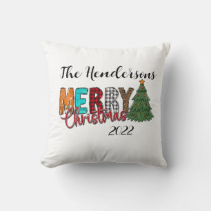 Cojín Decorativo País festivo Árbol navideño