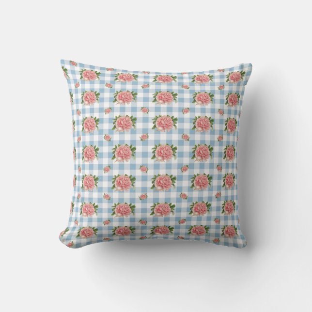 Cojín Decorativo País Gingham (Anverso)