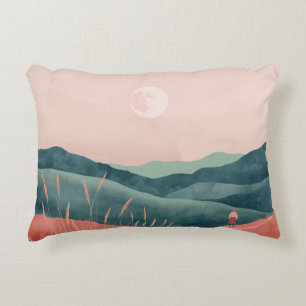 Cojín Decorativo Paisaje abstracto de Boho (7)