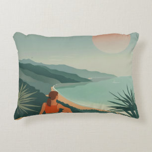 Cojín Decorativo Paisaje abstracto de Boho (9)