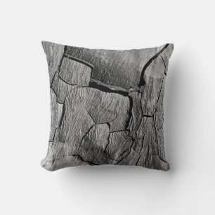 Cojín Decorativo Paisaje Agrietado de Desierto Ultra Seco