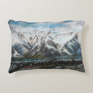 Cojín Decorativo Paisaje -chileno Chibi