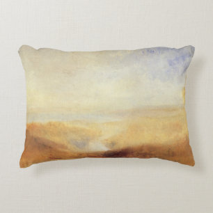 Cojín Decorativo Paisaje con bahía de un río distante de Joseph Tur