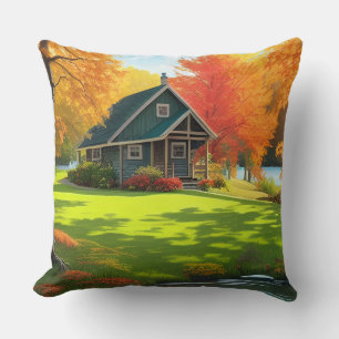 Cojín Decorativo Paisaje con fondo natural 46556