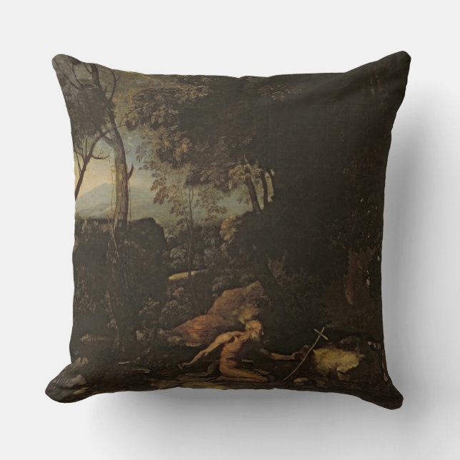Cojín Decorativo Paisaje con St Jerome (Anverso)