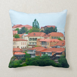 Cojín Decorativo Paisaje de la ciudad de Georgia