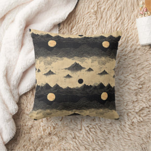 Cojín Decorativo Paisaje de Nubes de Montaña Vintage (9)